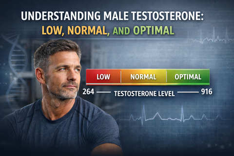 Understanding Male Testosterone: Low, Normal, and Optimal
